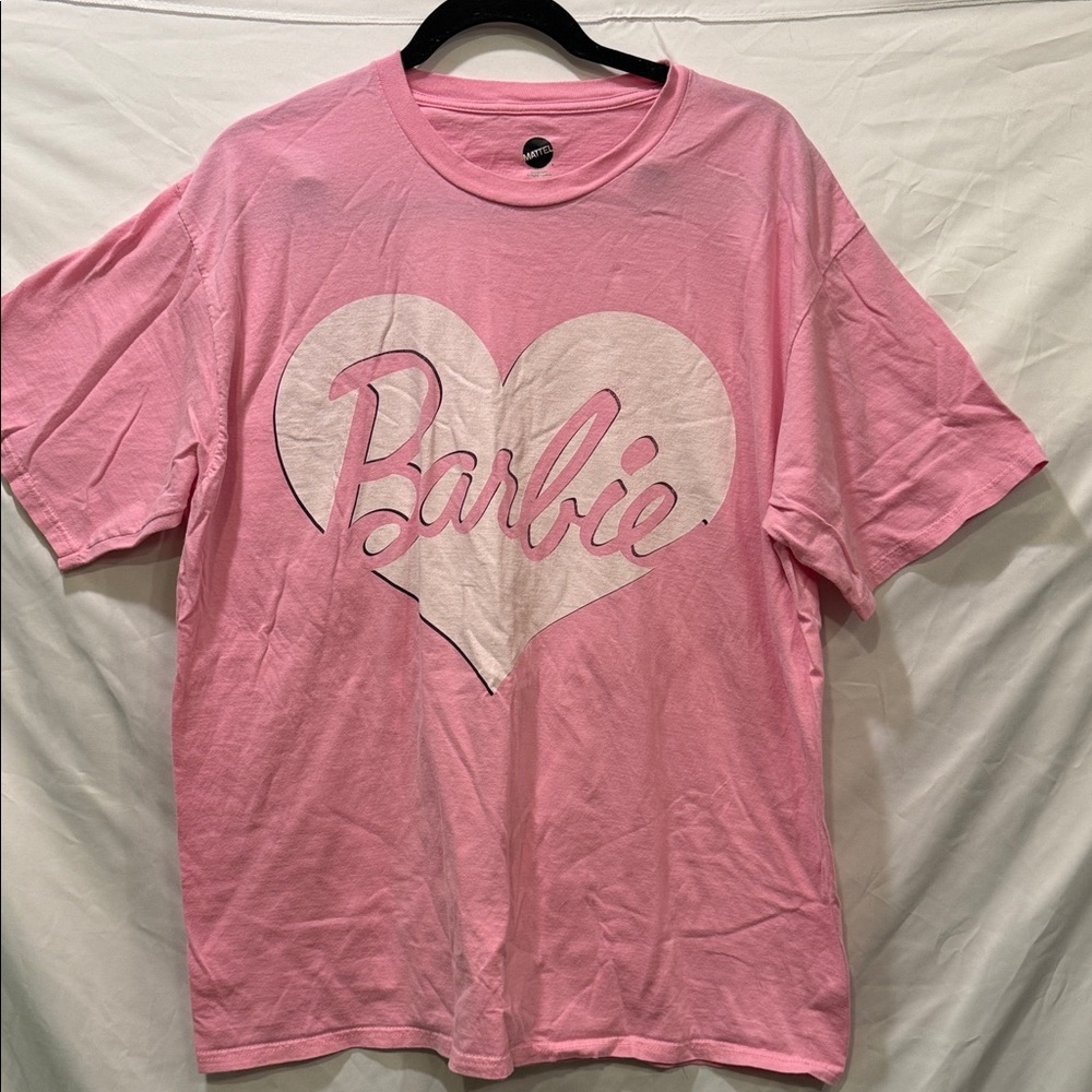 Barbie Heart Graphic Pink Tee
